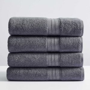 Pottery Barn Charcoal Hydrocotton Hand Towels